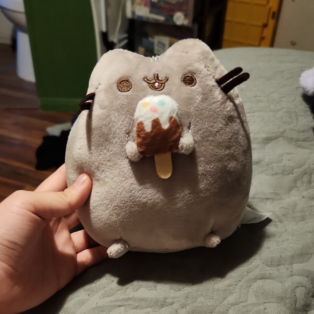 Pusheen & The Chocolate Vanilla Icecream